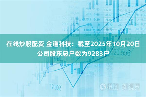 在线炒股配资 金道科技：截至2025年10月20日公司股东总户数为9283户